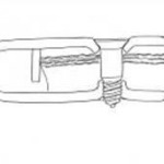 Spinka, złącze do naprawy i regeneracji pasów gumowych MS 35 - schemat połączenia