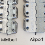 Zestawienie połączeń nitowanych: gemini, airport, minibelt, prestol, miniprestol